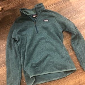Patagonia one-quarter zip better sweater